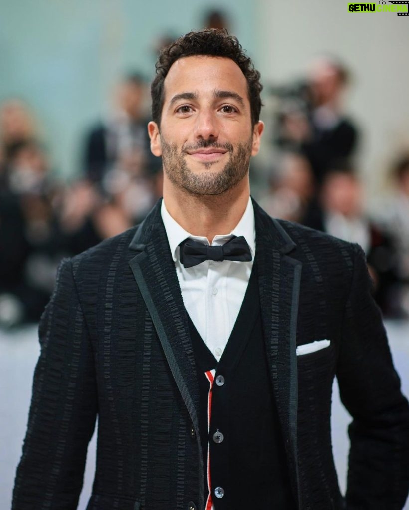 Daniel Ricciardo Instagram - the MET 😊