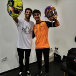 Daniel Ricciardo Instagram - Exchanging laughs, hugs & helmets.