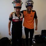 Daniel Ricciardo Instagram - Exchanging laughs, hugs & helmets.