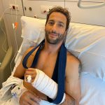 Daniel Ricciardo Instagram - Hey everyone. Had surgery this morning, got my first bit of metal work so that’s pretty cool. Big thanks to everyone who reached out and kept my spirits up. This ain’t a setback, just all part of the comeback 😊
