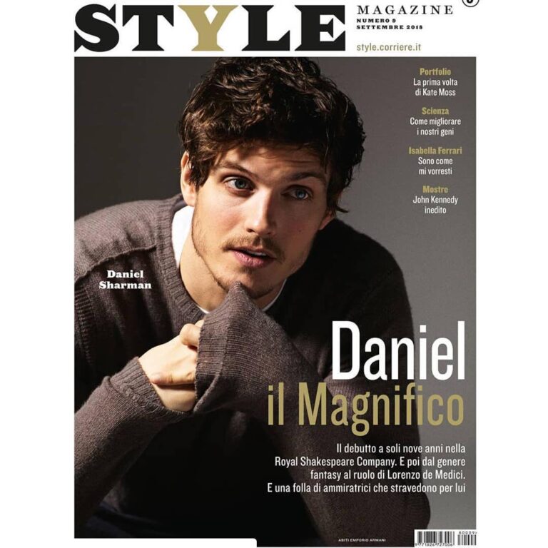 Daniel Sharman Instagram - #Repost @stylemagazineitalia with @get_repost ・・・ #StyleMagazineItalia September Issue Cover preview featuring @danielsharman - Ph. by @massimopamparana Styling @lucarosc Interview @valeravi Grooming @gigi_tavelli - Available from TOMORROW August 29th at the newsstand along with @corriere #coverpreview #danielsharman #settembre #actorslife #cover #preview #corrieredellasera #emporioarmani Milan, Italy