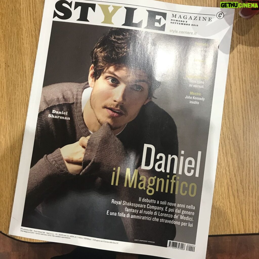 Daniel Sharman Instagram - Grazie @stylemagazineitalia @giorgioarmani and @massimopamparana . Style Magazine is out today in 🇮🇹 Love DS x Rome, Italy