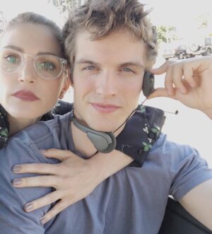 Daniel Sharman Instagram - Thanks to those friends who came down said hello and supported our shoot. Means the world to me @aaroncino @sophiekargman @onetrickphony .
We are immensely proud of it .  Can't wait to share... Cheers