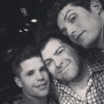 Daniel Sharman Instagram – Lovable Thugs . @charliecarver @andrewcarlberg