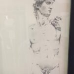 Daniel Sharman Instagram – My Sketch of David way back in drawing lessons . Florence you are a marvel xxx