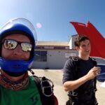 Daniel Sharman Instagram - Sky diving Monday . With Mark The man.