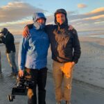 Daniel Sharman Instagram – @igorkropotov @kylel_taylor. And Gunit @garygardnerfilm The lads who helped pulled the strings. Great Salt Lake State Park & Marina
