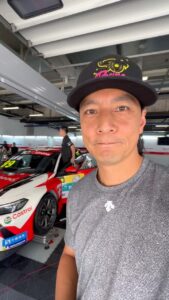 Daniel Wu Instagram - I would have never have dreamed that hitting my local track days just a few short years ago would lead to today, racing in the China Touring Car Championship series for the Dong Feng Honda factory team! It has been a few years since I have been to Shanghai so I spent the last two days getting over jet lag and seeing old friends. Now it’s time to get down to business. Today I met my teammates Jack Young and Martin Xie who will help get me up to speed in the next two days of practice. I also got acquainted with our crew of mechanics and engineers from JAS and Macpro as they walked me through this new FL5 Civic Type R TCR car. This thing is a beast and I am looking forward to getting it on this world class track tomorrow! More to updates to come!