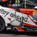 Daniel Wu Instagram - Wow what an experience! 2 races in the China Touring Car Championship. Race 2 did not go well for our Dong Feng Honda team. @martin_xxz and I both had problems with our launch control systems that had us both chasing back lost positions. Martin got hit in the side which set him far back in the AM zone. @jackyoung_62 vying for a 3rd place position, got knocked off the track ending up in 9th. The bad start put me in last but I was able to battle back 6 spots to 23rd but not without inflicting some damage on the second to last lap. Sorry to #37 for the love tap! That was probably the most aggressive race I have ever driven thus far. When I started this racing journey just 3 years ago, I never dreamed I would have the opportunity to race for a factory team. Of course I wish I could have done better but what’s important is I learned so much in a very short time. Dong Feng Honda, the Macpro support team, the @jas.motorsport engineers and drivers Martin and Jack all made the biggest effort to make me feel welcome and part of the family. I can’t wait to do more!! #DengFengHonda #ChinaTouringCarChapionship #CivicTypeR #CTR