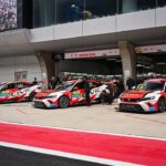 Daniel Wu Instagram - Photo dump from today’s first practice. Today didn’t go as I hoped. We had one session but had to do a bunch of technical things which ate into my track time so when I finally got out there I was a bit too eager on the brand new tires and had a little spin in turn three. In the end I only got about 4 laps which was not enough time for me to get a good pace or rhythm going. This is a new car and a new track so my mind was busy and couldn’t focus on just the driving. Although I spent the last month training on my home simulator, it’s not the same as being here for real. Also I was not prepared for how hot it was going to be in the car. The thick race suit and no ventilation in the car felt like I was driving a sauna around the track. We will be installing the cool shirt system tomorrow so hopefully that will help. I have two more practice sessions tomorrow and hopefully I can pick up some pace and get myself where I need to be for the races on the weekend.🤞#racecar #honda #jas #civictyper #TCR
