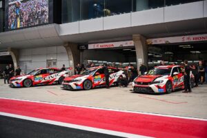 Daniel Wu Instagram - Photo dump from today’s first practice. Today didn’t go as I hoped. We had one session but had to do a bunch of technical things which ate into my track time so when I finally got out there I was a bit too eager on the brand new tires and had a little spin in turn three. In the end I only got about 4 laps which was not enough time for me to get a good pace or rhythm going. This is a new car and a new track so my mind was busy and couldn’t focus on just the driving. Although I spent the last month training on my home simulator, it’s not the same as being here for real. Also I was not prepared for how hot it was going to be in the car. The thick race suit and no ventilation in the car felt like I was driving a sauna around the track. We will be installing the cool shirt system tomorrow so hopefully that will help. I have two more practice sessions tomorrow and hopefully I can pick up some pace and get myself where I need to be for the races on the weekend.🤞#racecar #honda #jas #civictyper #TCR