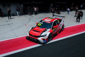 Daniel Wu Instagram - Photo dump from today’s first practice. Today didn’t go as I hoped. We had one session but had to do a bunch of technical things which ate into my track time so when I finally got out there I was a bit too eager on the brand new tires and had a little spin in turn three. In the end I only got about 4 laps which was not enough time for me to get a good pace or rhythm going. This is a new car and a new track so my mind was busy and couldn’t focus on just the driving. Although I spent the last month training on my home simulator, it’s not the same as being here for real. Also I was not prepared for how hot it was going to be in the car. The thick race suit and no ventilation in the car felt like I was driving a sauna around the track. We will be installing the cool shirt system tomorrow so hopefully that will help. I have two more practice sessions tomorrow and hopefully I can pick up some pace and get myself where I need to be for the races on the weekend.🤞#racecar #honda #jas #civictyper #TCR