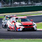 Daniel Wu Instagram - Photo dump from today’s first practice. Today didn’t go as I hoped. We had one session but had to do a bunch of technical things which ate into my track time so when I finally got out there I was a bit too eager on the brand new tires and had a little spin in turn three. In the end I only got about 4 laps which was not enough time for me to get a good pace or rhythm going. This is a new car and a new track so my mind was busy and couldn’t focus on just the driving. Although I spent the last month training on my home simulator, it’s not the same as being here for real. Also I was not prepared for how hot it was going to be in the car. The thick race suit and no ventilation in the car felt like I was driving a sauna around the track. We will be installing the cool shirt system tomorrow so hopefully that will help. I have two more practice sessions tomorrow and hopefully I can pick up some pace and get myself where I need to be for the races on the weekend.🤞#racecar #honda #jas #civictyper #TCR