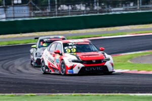 Daniel Wu Instagram - Photo dump from today’s first practice. Today didn’t go as I hoped. We had one session but had to do a bunch of technical things which ate into my track time so when I finally got out there I was a bit too eager on the brand new tires and had a little spin in turn three. In the end I only got about 4 laps which was not enough time for me to get a good pace or rhythm going. This is a new car and a new track so my mind was busy and couldn’t focus on just the driving. Although I spent the last month training on my home simulator, it’s not the same as being here for real. Also I was not prepared for how hot it was going to be in the car. The thick race suit and no ventilation in the car felt like I was driving a sauna around the track. We will be installing the cool shirt system tomorrow so hopefully that will help. I have two more practice sessions tomorrow and hopefully I can pick up some pace and get myself where I need to be for the races on the weekend.🤞#racecar #honda #jas #civictyper #TCR