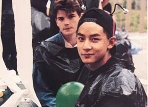 Daniel Wu Instagram - Found some old high school yearbook photos! I was pretty much up to no good all throughout high school and I think my face shows it.