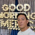 Daniel Wu Instagram - Good Morning America! The whole time I was doing this interview I was thinking about @michaelstrahan ‘s man cave. #lifegoals #carguy #americanbornchinese.