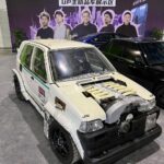 Daniel Wu Instagram - A look at our @wearestudentdrivers x @dplslosangeles booth here at the GT Show and some of the cars on display. I love the gangstered out Hong Qi limo. I kind of want one! The Hong Qi race car is cool too!