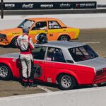 Daniel Wu Instagram - A recap from last Sunday when we completed in the B-Sedan series in the 510 at Sonoma Raceway, a competive field this weekend of up to 50 cars on this technical circuit full of elevation changes, and action. #wearestudentdrivers #SDracing #datsun