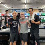 Daniel Wu Instagram - Finally got a chance to train @wildcardboxingclub ! I met coach Freddie Roach many years ago when he came to Hong Kong to get @mannypacquiao and Zhou Shiming ready for a fight in Macau. He told to come train whenever I was in La and for some reason it took me almost 10 years to get there. Better late than never. Freddie is an absolute legend! Hope to go back soon!