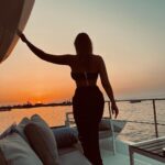 Daniella Rahme Instagram - Saltwater therapy 🌊☀️🛥️ #daniellarahme #دانييلا_رحمة