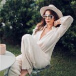 Daniella Rahme Instagram - Garden. Coffee. Serenity. ☕️🏡 #DaniellaRahme #دانييلا_رحمة