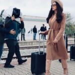 Daniella Rahme Instagram - Bon voyage 🚊🐈 #للموت٣