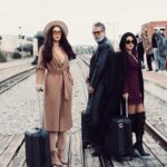 Daniella Rahme Instagram - Bon voyage 🚊🐈 #للموت٣