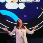 Daniella Rahme Instagram - " نحن صناع الأمل نحن الأمل " Inspiring moments at @arabhopemakers celebrating the spirit of positivity and change ✨✨✨ #DaniellaRahme #دانييلا_رحمة Dubai, United Arab Emirates