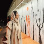 Daniella Rahme Instagram - A night painted with inspiration and creativity at Biennale 🎨✨ @biennale_sa Diriyah Biennale Foundation