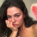 Danielle Campbell Instagram - She an angel though... October, we’re ready for you😈