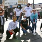 Danielle Campbell Instagram - Volunteering today with my @thisisabouthumanity family to deliver supplies + PPE to essential workers and immigrant families and help paint the mural on a new mobile health clinic. I can’t imagine a better way to CELEBRATE! ❤️🎉❤️🎉 @yscalibaja @zoe.winkler.reinis @elsamariecollins  @pintora.ksan @xbordermb @icfdn @thisisabouthumanity @valoriedarling @sendintheclownsla @magnightentertainment @gogosqueez @baresnacks @skechers @pintora.ksan @My.oomla