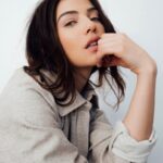 Danielle Campbell Instagram – Contemplating giving this coat back… I decided against it.