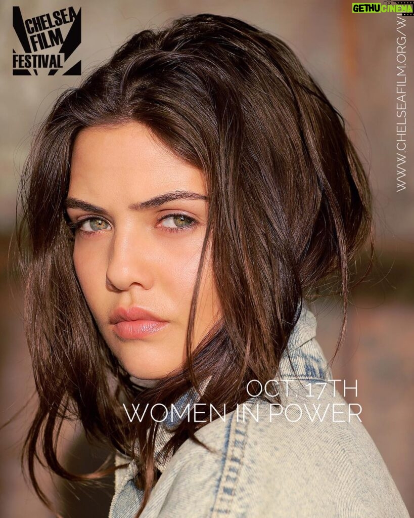 Danielle Campbell Instagram - I can't wait to speak at the @chelseafilmfestival Women in Power Benefit. Please join me, @gigigorgeous and @simonemissick on 10/17. For tickets: www.chelseafilm.org/wip. See you there!