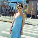 Danielle Campbell Instagram - City Blues 🏙 📸 @thealexandraarnold 👗 @sarahslutsky Hair @marcmena 💄@meganlaoux Interview @kelseyjbarnes @1883magazine