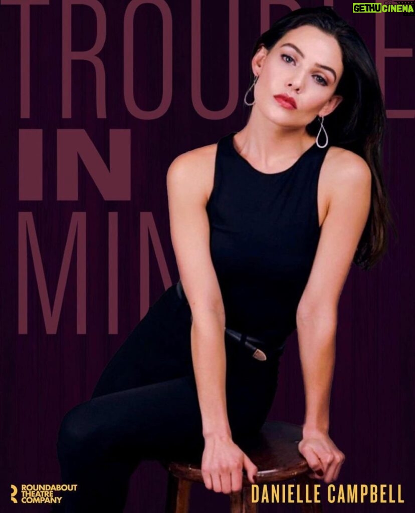 Danielle Campbell Instagram - Trouble In Mind cast portraits! Come visit us on Broadway now-January 9th only! You can get your tickets via link in my bio 🖤 #troubleinmind #troubleinmindbway @roundaboutnyc 📸 @jessicafrancesdukes