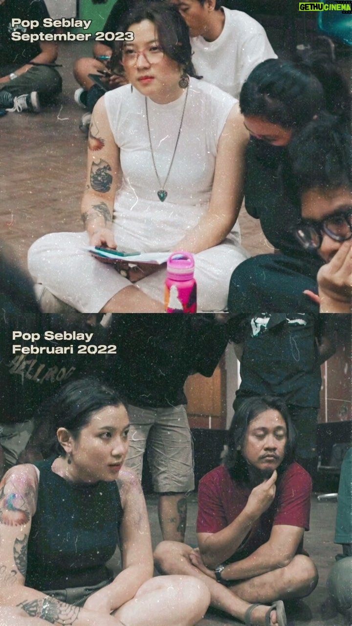 Danilla Riyadi Instagram - Setahun yang lalu di tempat ini saya dan Tim Kesuksesan Danilla melakukan photoshoot untuk album "Pop Seblay" serta shooting video klip "KIW" yang visualnya diolah sama kak @ygksm dengan balutan busana oleh @bensihombing. Gak nyangka setahun kemudian di tempat yang sama jadi tempat untuk GR pesta ulang tahun anak saya "Pop Seblay" yang perayaannya akan dilaksanakan nanti sore di Taman Literasi Martha Tiahahu, Blok M jam 4 sore sampai tidak terlalu malam. Gratis! Kalian semua aku undang untuk ikut merayakan yaa, ditunggu kehadirannya! π