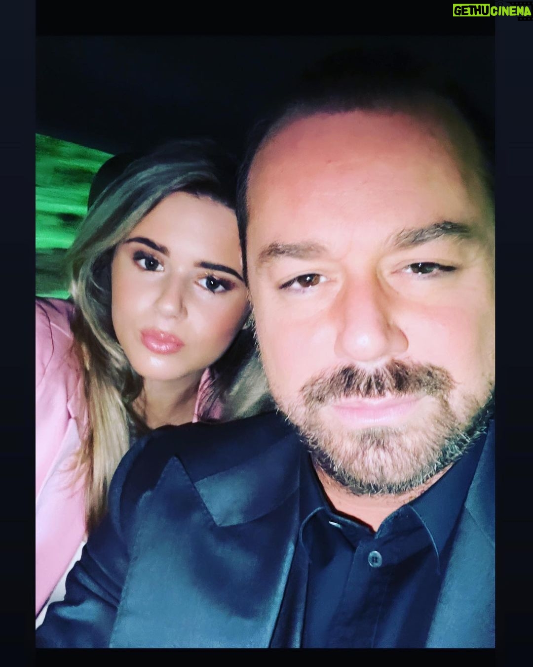 Danny Dyer - 30.9K Likes - Me and my fav @sunniedyerxx on the way to the NTAS ready to get bang at it, good luck to all involved #eastenders #ntas #dadanddaughter