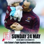 Danny Dyer Instagram - Such a wonderful little girl and a beautiful family. I’m honoured to be the captain of Team Isla this year. Come and show your support people. #teamisla