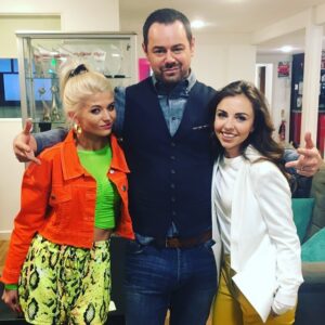 Danny Dyer Instagram - Loving my girls @louisanastrilytton @danielle_harold Walfords finest treacle’s.
