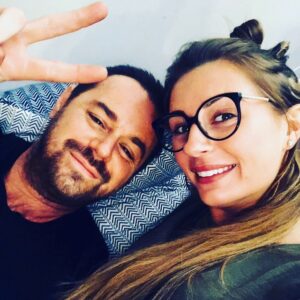 Danny Dyer Instagram - Me and my lovely first born child @danidyerxx will be having a bit of bunny (rabbit) about her book ‘What Would Dani Do’ ...to get tickets for this event the links in her bio.  See ya there kids. ❤️