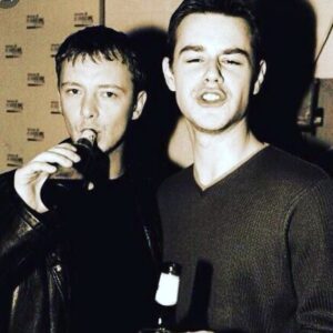 Danny Dyer Instagram - Throw back to the good old Human Traffic days with my very talented friend @johnsimmofficial  get following him people.  Love ya R-Kid. ❤️
