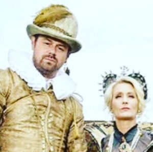 Danny Dyer Instagram - Happy Valentine’s Day to my Queen.  The most gorgeous complex woman to have ever walked this Earth.  With her by my side there is nothing that isn’t doable. ❤️