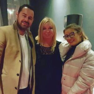 Danny Dyer Instagram - Went to see Nativity with this Clever writer director Debbie Isitt and my little beautiful one Dani.  We can’t wait to be part of such festive lovelyness from the 19th to the 31st December in London....