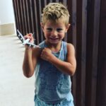 Danny Dyer Instagram - Happy 5th Birthday to my son and heir....Arty...AKA...puff diddy....AKA.....chinzanzo...I love you boy...you nourish my soul in ways I could never explain. I’m so grateful that I’m your dad. ❤️❤️⚒
