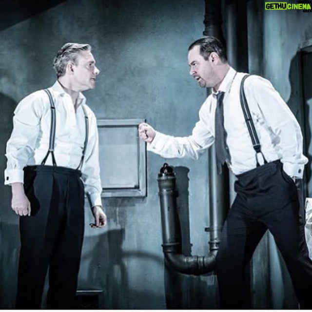 Danny Dyer - 27.5K Likes - Preview 3 tonight. What a fucking rush it is to be on stage and dabbling with a bit of Pinter. Feel very blessed. #pinter7. #thedumbwaiter.