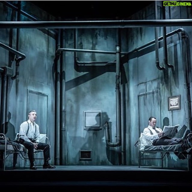 Danny Dyer - 27.5K Likes - Preview 3 tonight. What a fucking rush it is to be on stage and dabbling with a bit of Pinter. Feel very blessed. #pinter7. #thedumbwaiter.