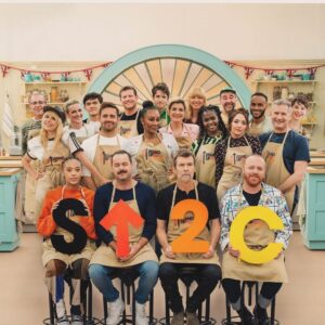 Danny Dyer Instagram - Watch me and this little mob bake the fuck out of some cakes. Channel 4. Coming soon. #standup2cancer #bakeoff