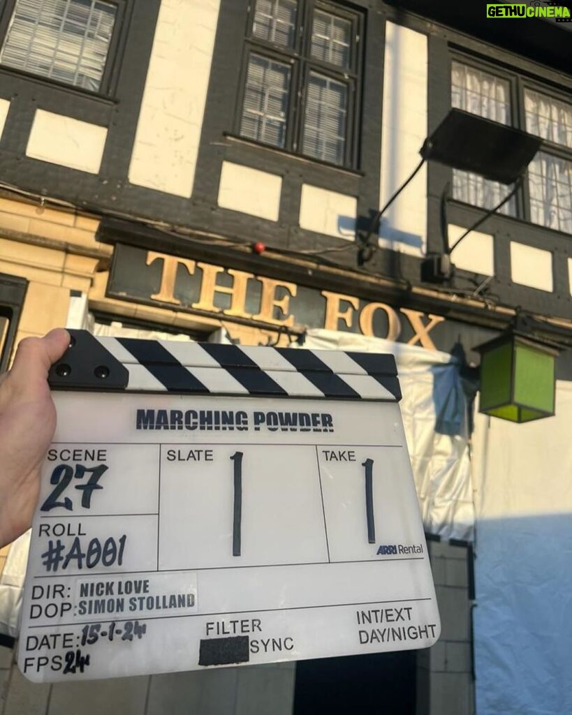 Danny Dyer Instagram - And we’re off... #MarchingPowder has started filming! @officialdannydyer #NickLove