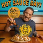 Danny Trejo Instagram - 🌶️ National Hot Sauce Day🌶️ Celebrate #NationalHotSauceDay the Trejo’s way! Pick up a 3 pack of our Trinidad Moruga Scorpion Hot Sauce and instantly save $10! Only available on TrejosStore.com! Deal is valid until 01/24. **No promo code necessary, discount is automatically applied at check out! Come visit us at one of our 4 locations or order online at TrejosTacos.com 📍Hollywood Cantina 1556 N Cahuenga Blvd 90028 📍Santa Monica 316 Santa Monica Blvd 90401 📍La Brea 1048 S La Brea Ave 90028 📍Farmer’s Market 6333 W 3rd Street 90036 #trejostacos #trejoscantina #trejoscerveza #dannytrejo #losangeles #tacos #burritos #cocktails #tacotuesday #foodporn #instafood #happyhour #tacolover #bowls #burritobowls #hotsauce #scorpionpeppers Trejo's Cantina