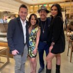 Danny Trejo Instagram - Welcome @cheftysoncole to the city of Los Angeles! It was great being able to attend the grand opening of your new @uchirestaurants LA location. MACHETE approves, the food here is amazing!